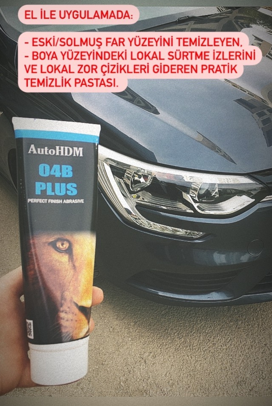 04B Plus Extra Abrasive 250 Ml. (Agresif Pasta)