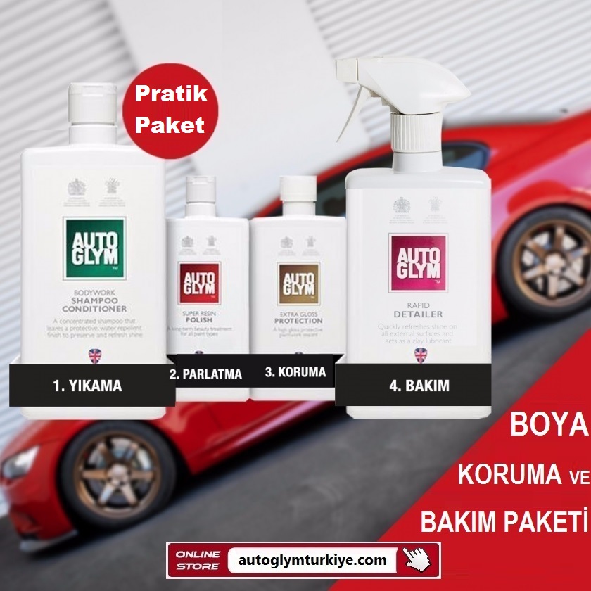  BOYA KORUMA VE BAKIM PAKETİ 4' lü Dış Mekan Bakım Paketi