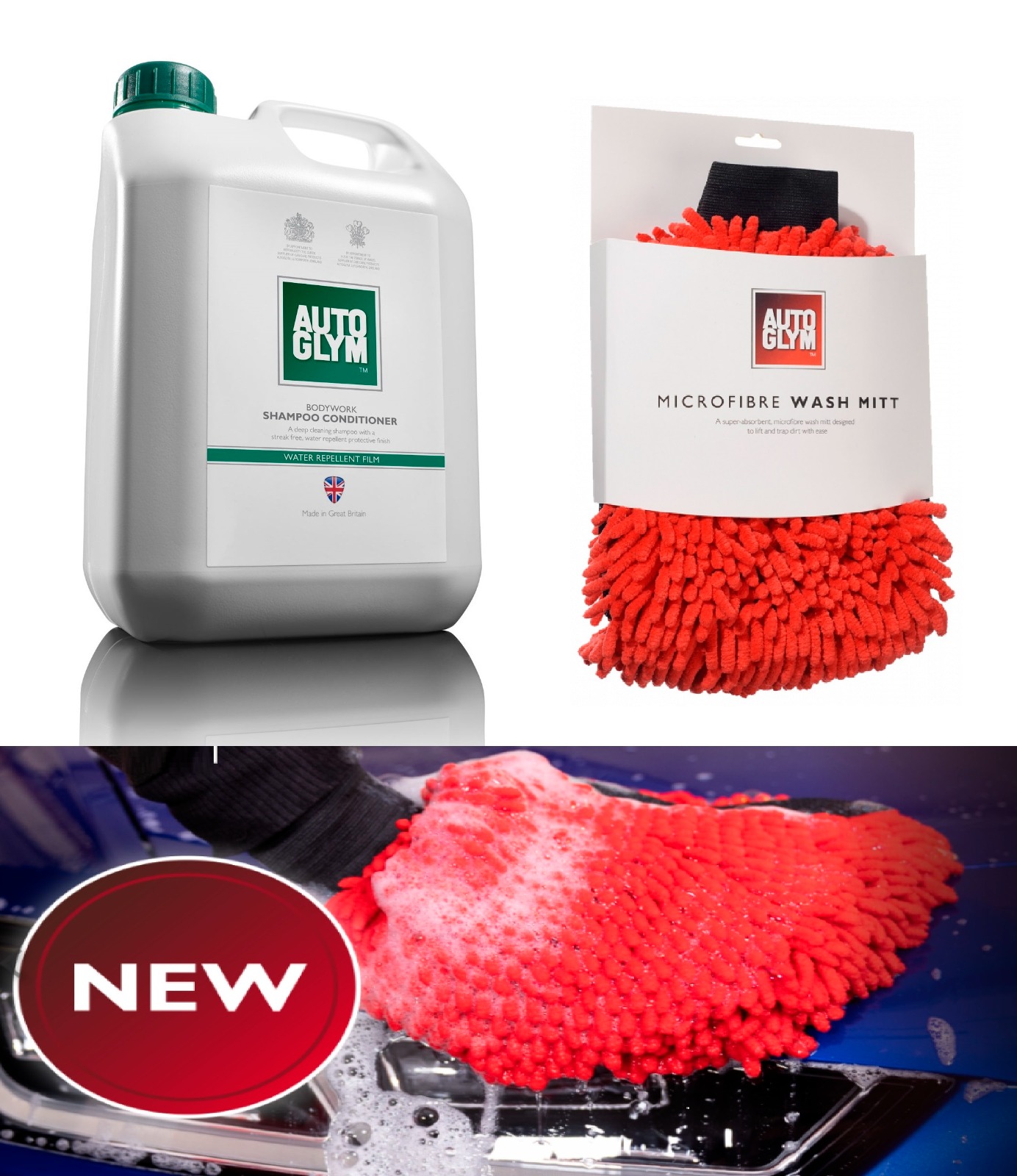 Bodywork Shampoo Conditioner 2,5 Lt. (pH Neutral) + WASH MITT (HEDİYE)